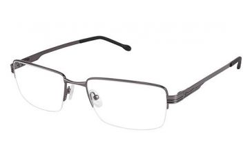 Image of Champion Eyes 4002 Progressive Prescription Eyeglasses - Frame MATTE GUN, Size 59/20mm CU400202