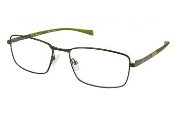 Image of Champion Eyes 4011 Bifocal Prescription Eyeglasses - Frame Darkest Green, Size 58/19mm CU401103