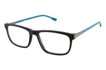 Image of Champion Eyes 4018 Progressive Prescription Eyeglasses - Frame Matte Black, Size 57/17mm CU401803