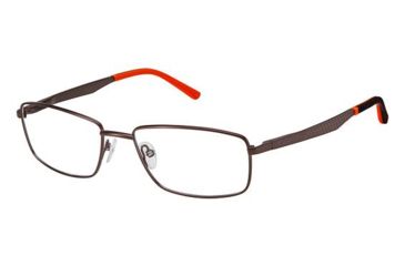 Image of Champion Eyes FL1003 Prescription Eyeglasses - Frame BROWN/ORANGE, Size 55/17mm CUFL100302