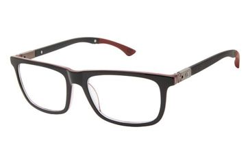 Image of Champion GOODLUCK Bifocal Prescription Eyeglasses - Frame BLACK/RED, Size 52/16mm CUGOODLUCK01