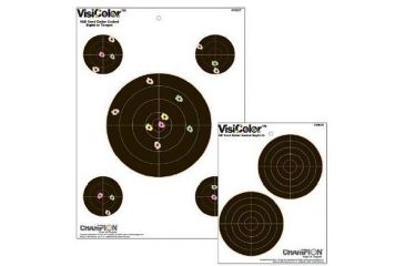 Image of Champion Target Champion 8&quot; Visicolor Paper Targets 10 Pack 45827