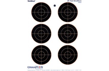 Image of Champion Target VisiShot 6 - 3&quot; Bulls Targets