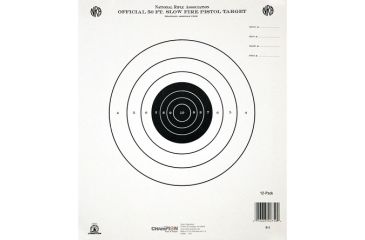 Image of Champion Traps and Targets Champion Targets 50ft Slow Fire Target GB2 , 12 Pack, 40750