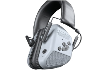 Image of Champion Traps and Targets Vanquish Pro Hearing Protection Ear Muffs - Electronic, Gray, 40980