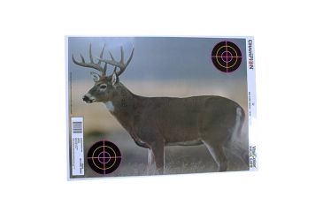 Image of Champion Traps and Targets VisiColor Real Life Big Game Deer/Bear/Antelope Four Of Each for 12 Total Targets Per Package, 45829