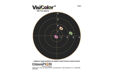 Image of Champion Visicolor Sightin Target, Multi, 45815