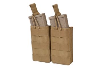 Image of Chase Tactical Double 5.56 Mag Pouch, Coyote Tan, One Size CT-20556MP2-CT