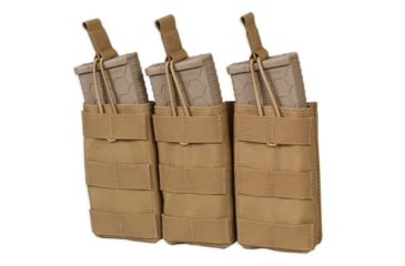 Image of Chase Tactical Triple 5.56 Mag Pouch, Coyote, One Size, CT-20556MP3-CT