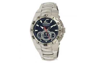Image of Chronotech Active 7922  Watch - Stainless Steel Band, Blue Face Ct.7922am/23m