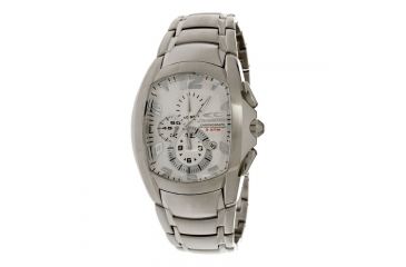Image of Chronotech Reloaded 7024  Watch - Silver Band, White Face Ct.7024m/06m