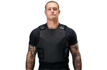 Image of Citizen Armor Covert Body Armor and Carrier, C5 Elite IIIA+, Black, Extra Large, AT-E105BK