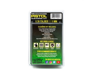 Image of Clenzoil Pistol Kit, 38 Caliber / 9 mm, Black, 2953