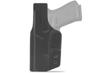 Image of Clip &amp; Carry IWB Kydex Holster for the Glock 19, 19x, 23, 32, 44, Black, Right-Handed, G19-BLK-R