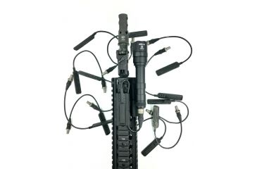 Image of Cloud Defensive Light Control System Mount for Surefire ST07 Tape Switch, Black LCSmk1a-b, EDEMO2