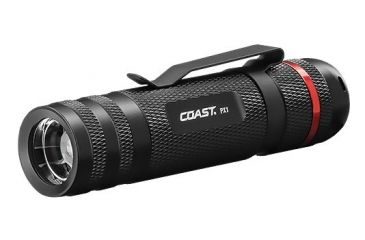 Image of Coast PX1 Pure Beam 3xAAA, Focusing Flashlight CP 315 Lumens, Black, Clam 20864