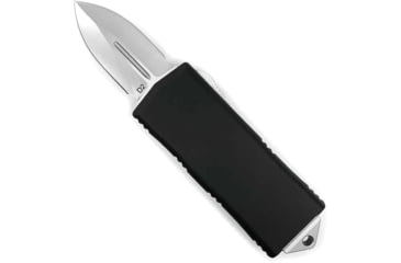 Image of Open Box, Dealer Demo, CobraTec Knives Money Clip OTF Knife, 1.75in, D2 Steel, Plain Blade, Black Handle, BLKMCOTF