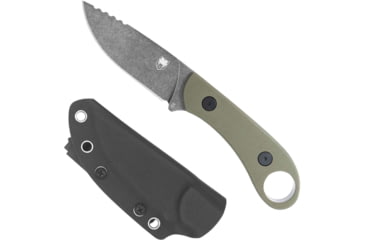 Image of Cobratec D2 Skinner 3.75 in Full Tang Od Green G10 W/Kydex Shth, SD2DNSODGGEN2