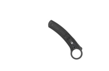 Image of CobraTec Knives Karambit OTF Knife, 2.75in, D2 Stonewash Steel, Right Hand, Black Handle, CTBK-RH