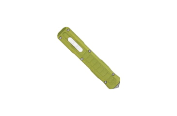 Image of CobraTec Knives Raptor OTF Knife, 3.13in, D2 Steel Blade, Dagger, Not Serrated, Aluminum Switch, OD Green Handle, CTRPTODGDAGNS