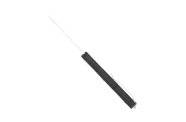 Image of CobraTec Knives Raptor OTF Knife, 3.13in, D2 Steel, Drop Non-Serrated, Black Handle, CTRPTBLKDNS