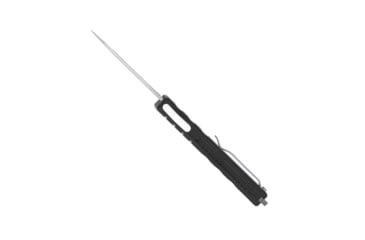 Image of CobraTec Knives Small Enforcer OTF Knife, 2.25in, M390 Drop Non-Serrated, Black Handle, SCTEBLKM390DNS