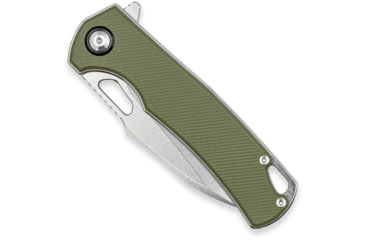 Image of CobraTec Wolverine Liner Lock Drop Serrated Folding Knife, OD Green, 1410187