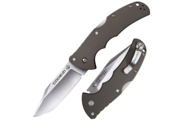 Image of Cold Steel Code 4 Clip Point Plain Edge, 3.5in Blade Length, American S35VN Steel Knife, CS-58PC