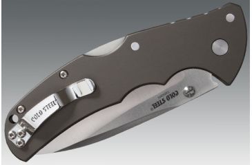 Image of Cold Steel Code 4 Knife, 3.5in Spear Point Smooth Blade, Satin, CS-58PS