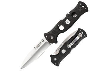 Image of Cold Steel Counter Point l Folding Knife, 4in, Japanese AUS10A Steel Blade, Black Griv Ex Handle, CS-10AB