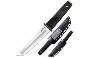 Image of Cold Steel Kobun Fixed Blade Knife, Black Kraton Handle, Plain, CS-17T