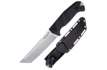 Image of Cold Steel Medium Warcraft San Mai III Tanto Knife, 5.5in, San Mai III Steel, Tanto Blade, G10 Black Handle, 13U
