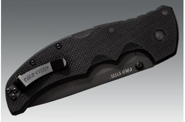 Image of Cold Steel Recon 1, Black G-10 Handle, Black Tanto Bl, Plain 27TLT