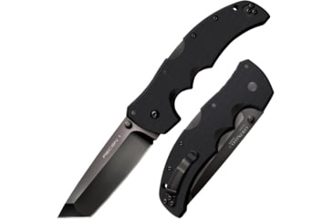 Image of Cold Steel Recon 1 Folding Knife, 4in, Tanto Point, S35VN Steel Blade, Black Long G10 Handle, CS-27BT
