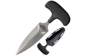 Image of Cold Steel Safe Maker I AUS 8A Stainless Knife, Black/Silver, 6 1/2in, CS-12DBST