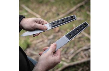 Image of Cold Steel Stickman Holdout Throwing Knife, 5.8in Stainless Steel Full Tang Blade, Black Handle, 1408924