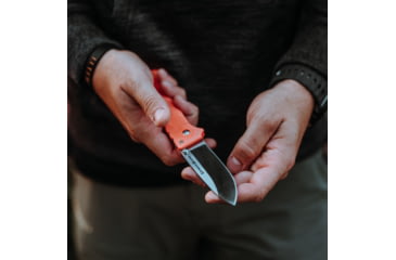 Image of Cold Steel Ultimate Hunter, 3.5in Blade Length, American S35VN Steel Knife, Orange, CS-30URY