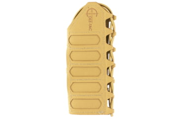 Image of Cole-TAC SD Handguard Wrap with Slots, 6.5" Long, Fits on AR Style Rifles, Matte Finish, Coyote Brown, HG202