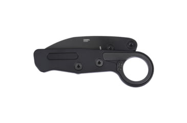 Image of Columbia River Knife &amp; Tool Provoke EDC, Folding Knife, 2.56&quot; Drop Point Blade, D2 Blade Steel, 7.25&quot; Overall Length, Titanium Nitride Finish, Black, Black Aluminum Handle, Liner Lock, 4050K