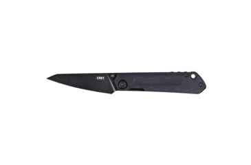 Image of Columbia River Knife &amp; Tool Straight, Folding Knife, 2.60&quot; Wharncliffe Blade, D2 Blade Steel, 6.08&quot; Overall Length, Oxide Finish, Black, Black G10 Handle, Frame Lock, 2670