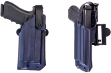 Image of Comp-Tac Blue Duty Holster Series - Optics Uncovered, Walther Q4 Steel Frame + TLR-1/HL, Right Hand, Black, C865WA290RBKN