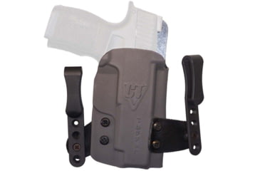 Image of Comp-Tac CTAC V2 IWB Kydex Holster, Glock 17 Gen5 , Left Hand, Wolf Gray, C955GL044LWGN