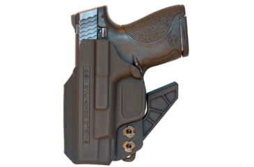 Image of Comp-Tac eV2 Appendix IWB Holster Kydex, SW - MP Shield 9 M2.0 4in, Right Hand Black, Black, C756SW264RBKN