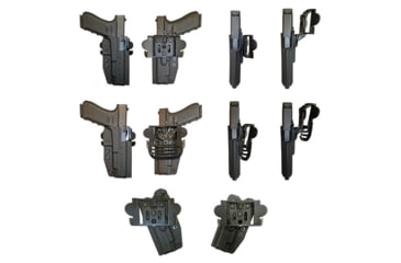 Image of Comp-Tac International for Guns with Light OWB Holster, Sig - P320 Series with Olight PL-2, Right Hand, Black, C457SS329RBKN