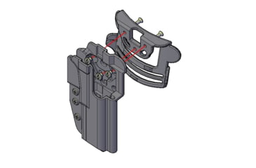 Image of Comp-Tac International OWB Holster, SIG P226 X5 Legion, Right Hand, Black, C241SS369RBKN