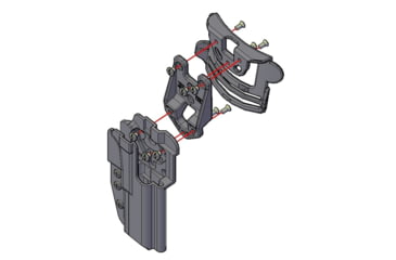 Image of Comp-Tac International OWB Holster, Canik TP9SFx, Left, Black, C241CA018LBKN