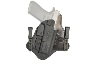Image of Comp-Tac MTAC Inside The Waistband Hybrid Concealed Carry Holster, Smith &amp; Wesson M&amp;P 380 Shield EZ, Left, Black, C225SW250LBSN