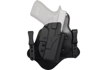 Image of Comp-Tac Mtac Premier Hybrid IWB Holster, Glock 19/23/32 Gen5, Right Hand, 1.5in Standard Clips, Black, C225GL052RBSN