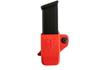 Image of Comp-Tac Single Magazine Pouch W/ Belt Clip, Size 12 - Sig 229 .40, 320 9/40, M&amp;P 9/40, Left Hand, Kydex Red, C62112000LRDN