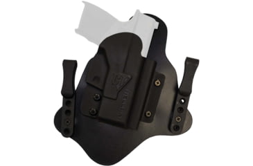 Image of Comp-Tac Spartan Inside The Waistband Concealed Carry Holster, Sig P320/P250 Full Size 9/40, Right Hand, Black, C231SS185RBSN